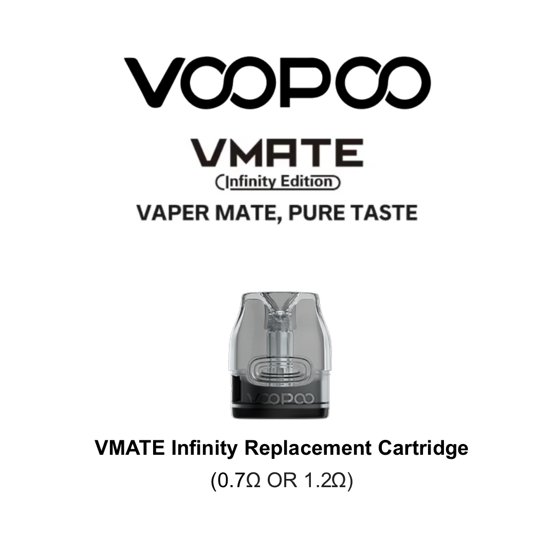 VOOPOO | VMATE/V.THRU Replacement Cartridge V2 (2pcs/pack) | Wholesale