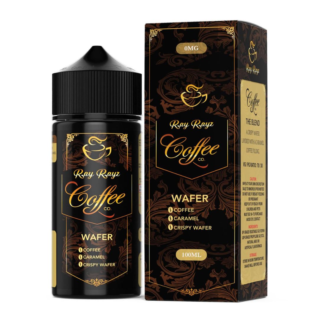 Ray Rayz Coffee Co. | 100ml | Crispy Wafer | Wholesale