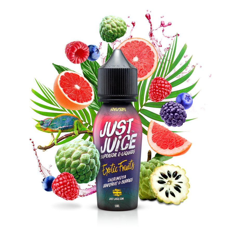 Just Juice 60ml | Cherimoya Grapefruit & Berries | Wholesale