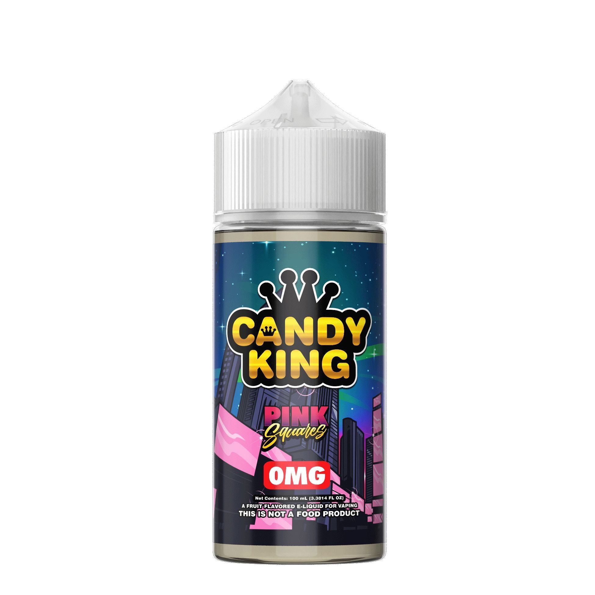 Candy King | 100ml | Pink Squares | Wholesale