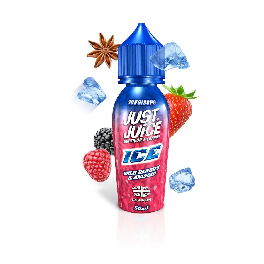 Just Juice 60ml | Wild Berries & Aniseed Ice | Wholesale