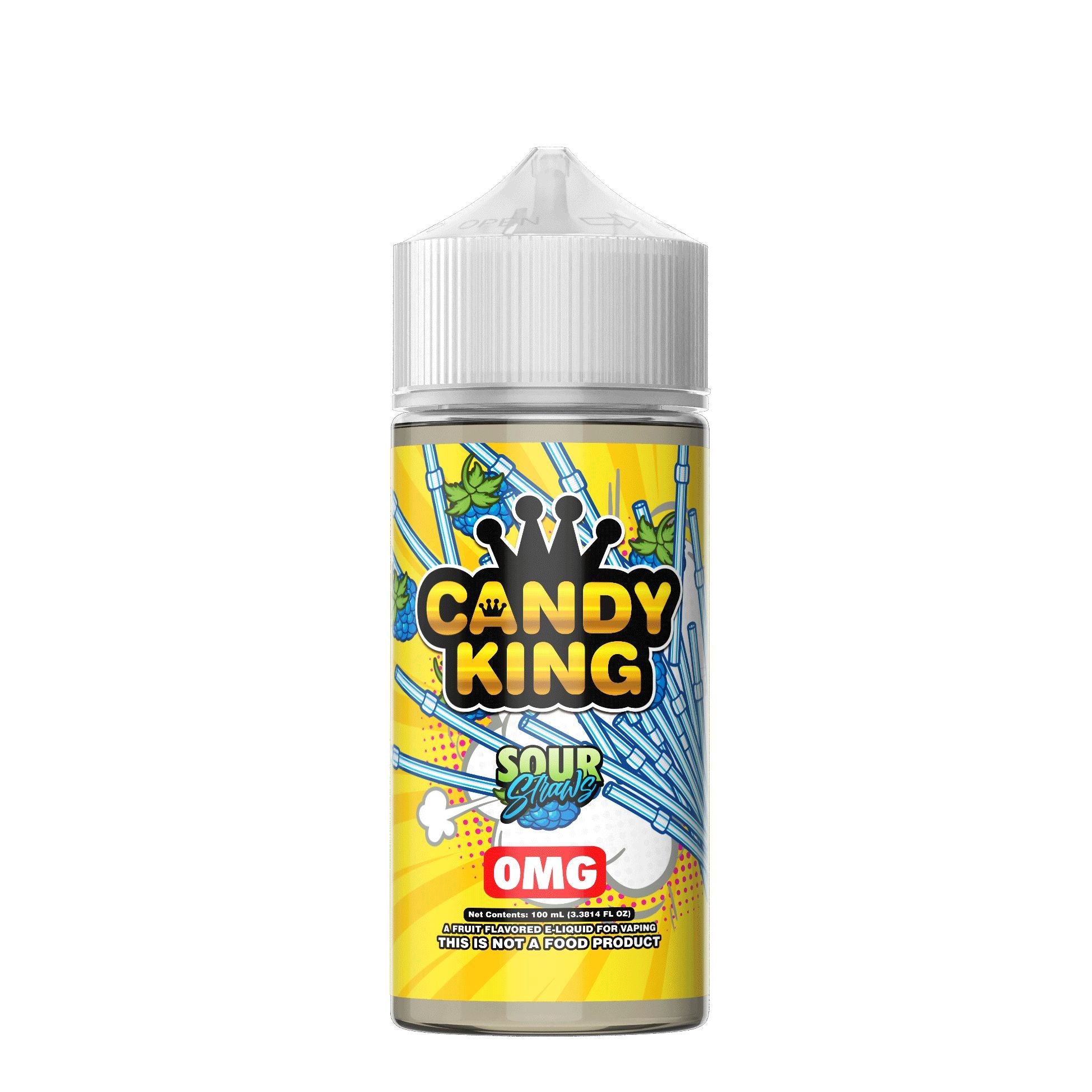 Candy King | 100ml | Sour Straws | Wholesale