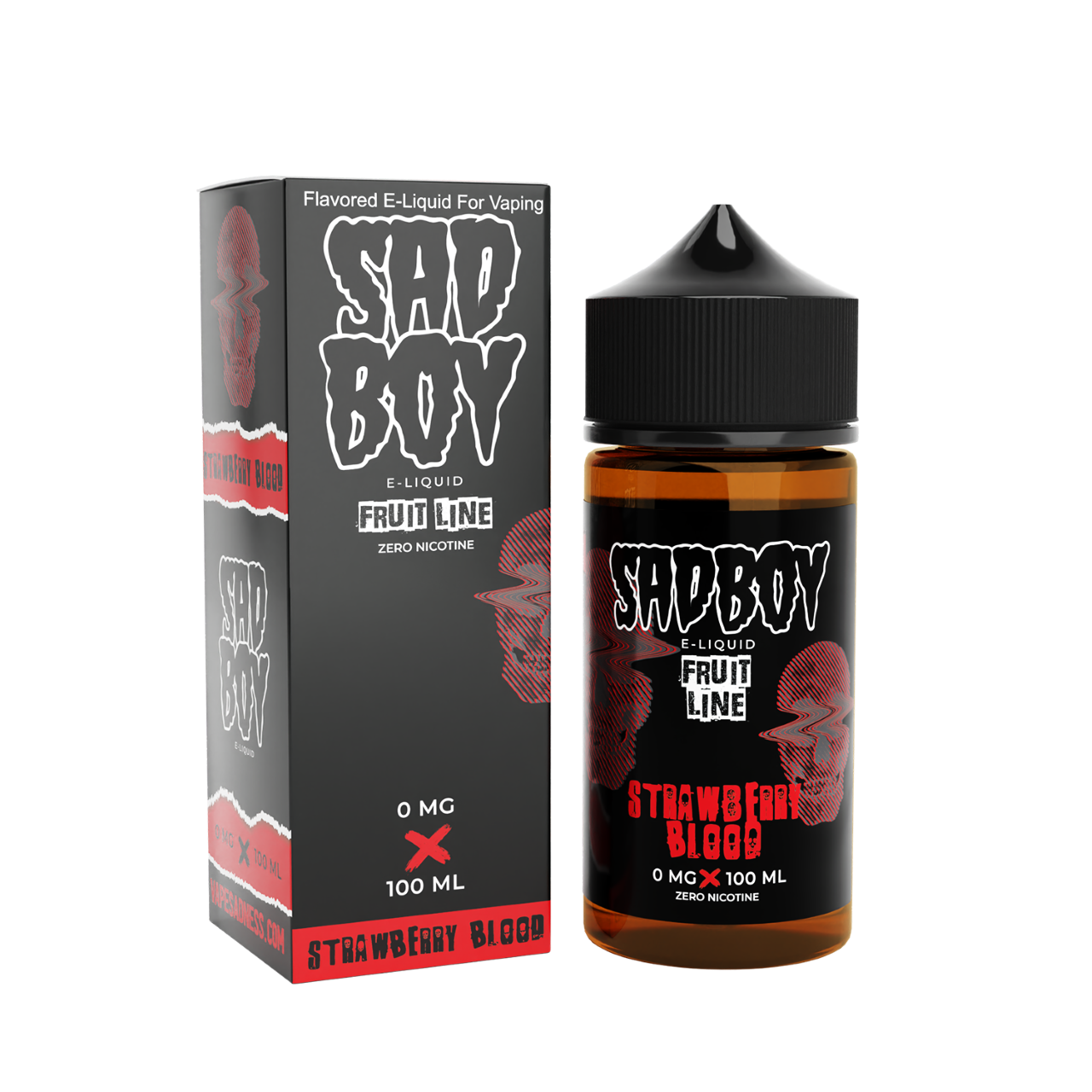 Sadboy E-Liquid 100mL | Strawberry Blood | Wholesale