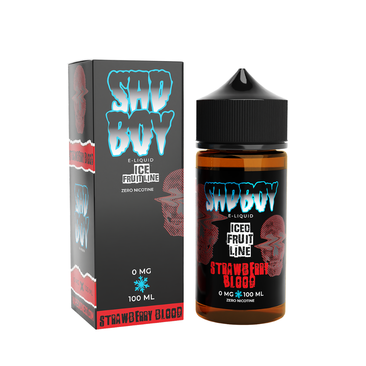 Sadboy E-Liquid 100mL | Strawberry Blood Ice | Wholesale