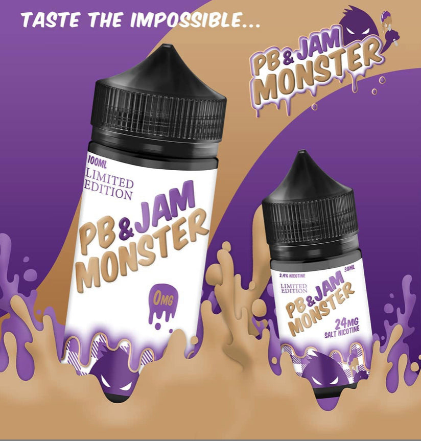 Jam Monster | Peanut Butter & Jam Grape |  Wholesale
