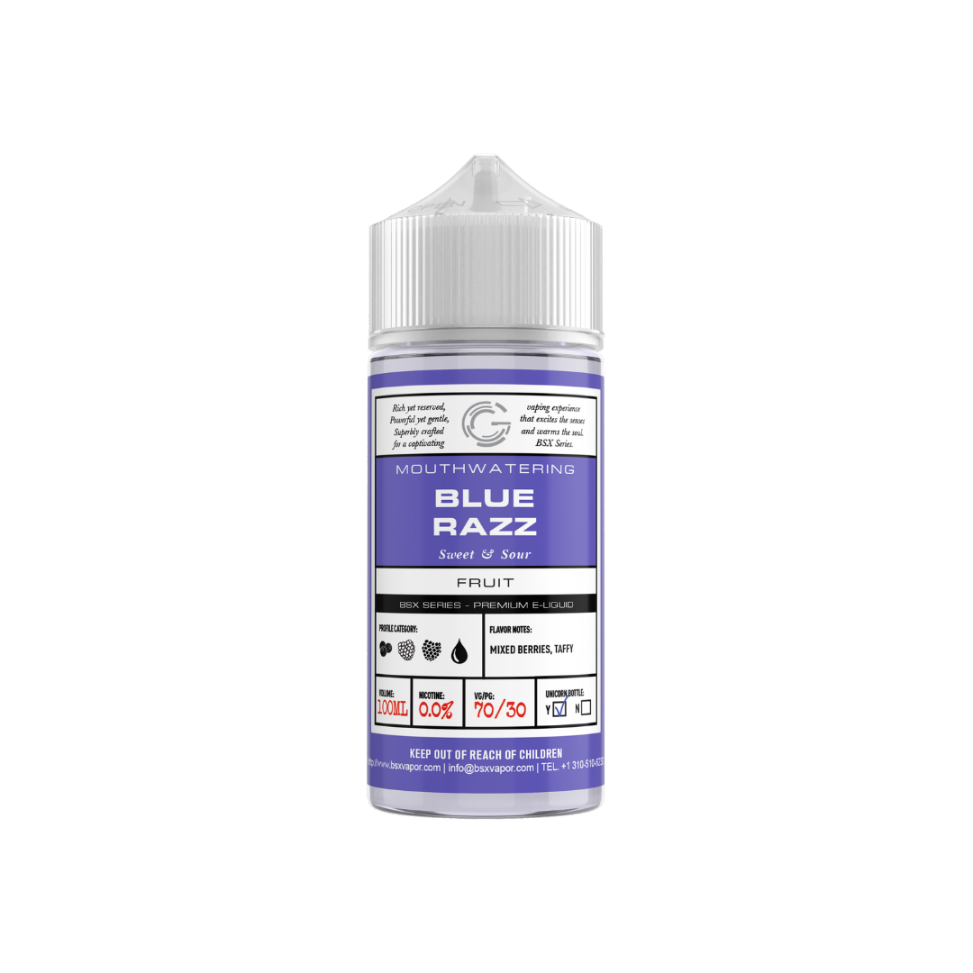 Glas Vapor 100ml | Basix Series | Blue Razz | Wholesale