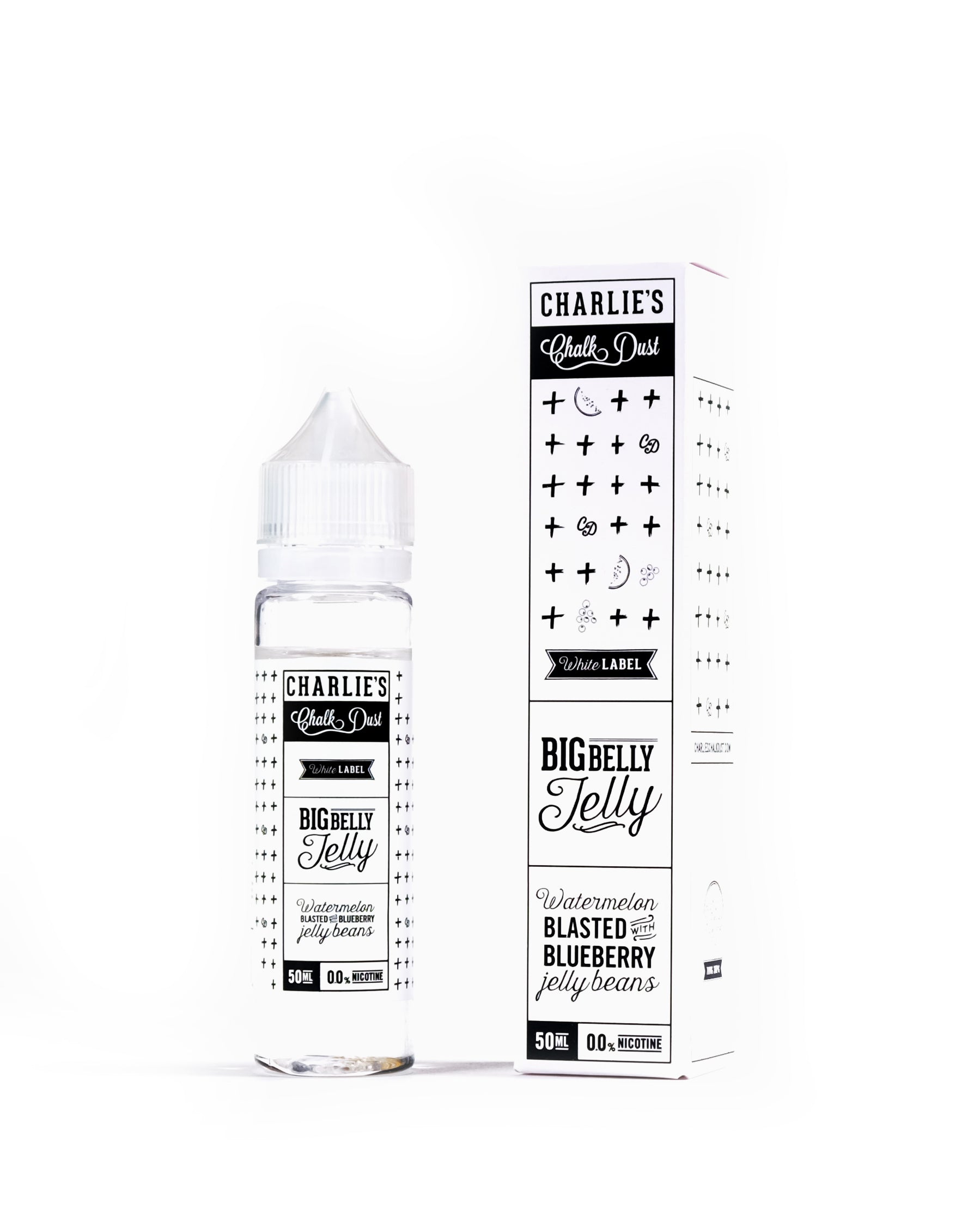 Charlies Chalk Dust 60ml | Big Belly Jelly | Blueberry Watermelon | Wholesale