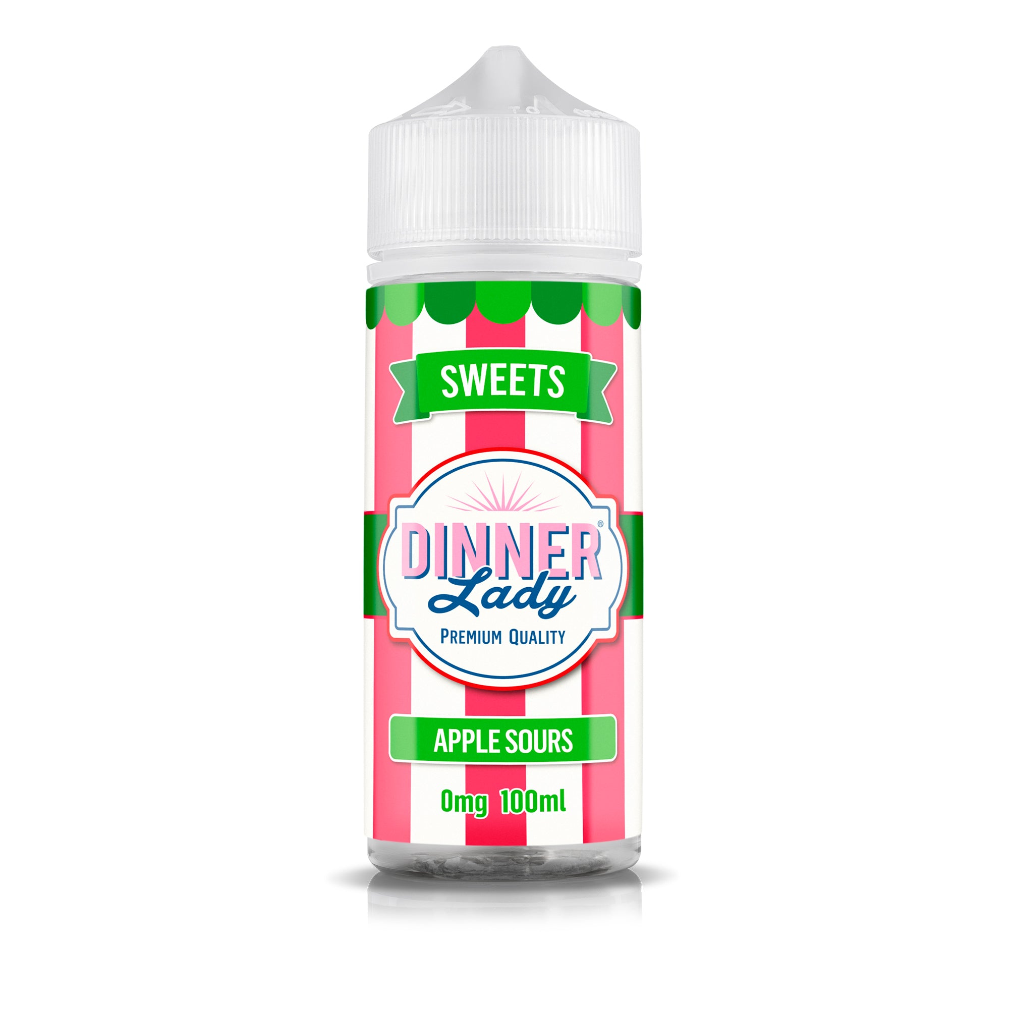 Dinner Lady | 100ml | Sweets | Apple Sours | Wholesale