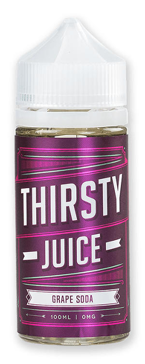 Thirsty Juice Co. 100ml | Grape Soda | Wholesale