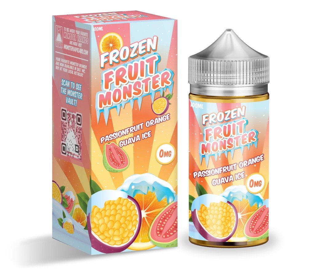 Frozen Fruit Monster | Passionfruit Orange Guava Ice | Wholesale