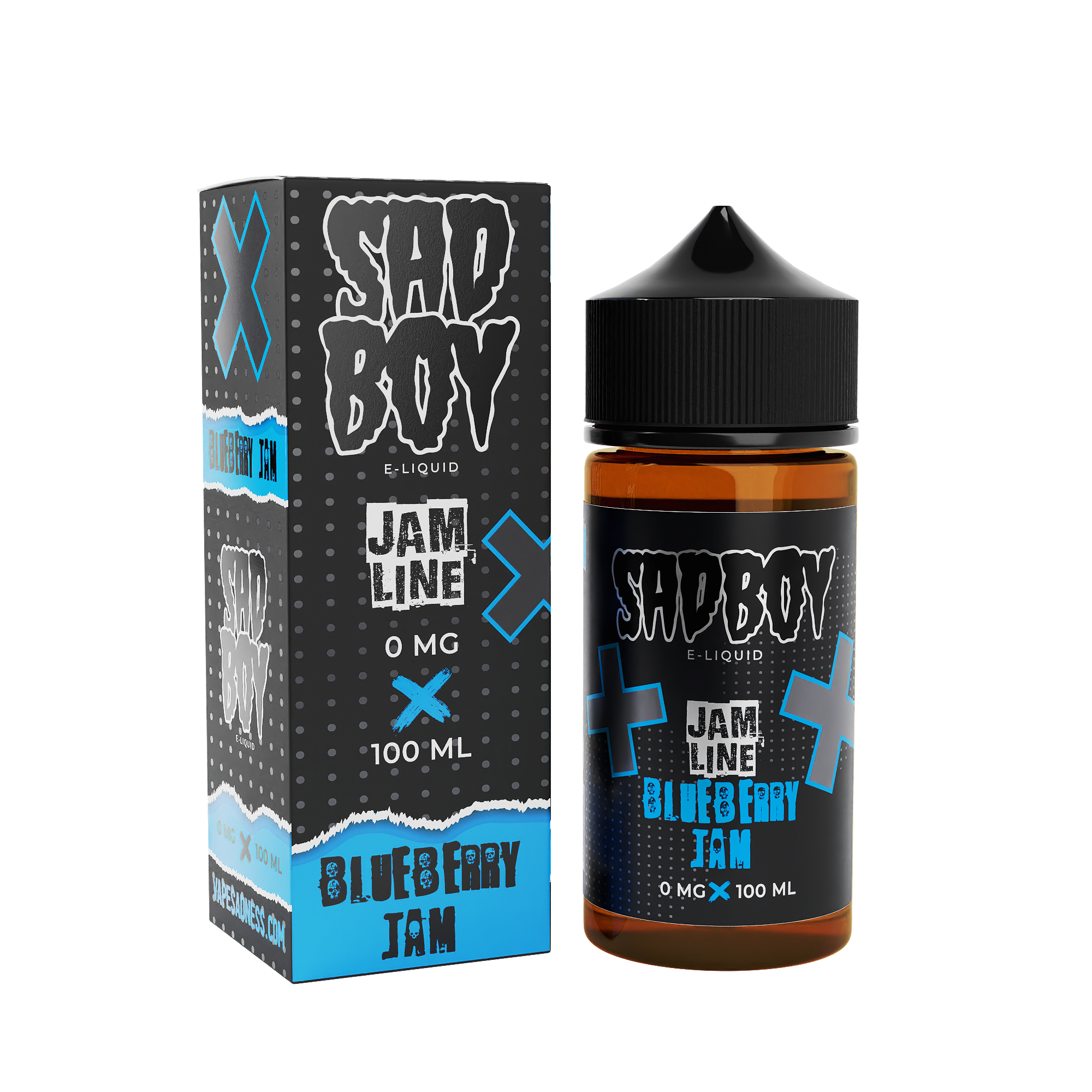Sadboy E-Liquid 100ml | Blueberry Cookie | Wholesale