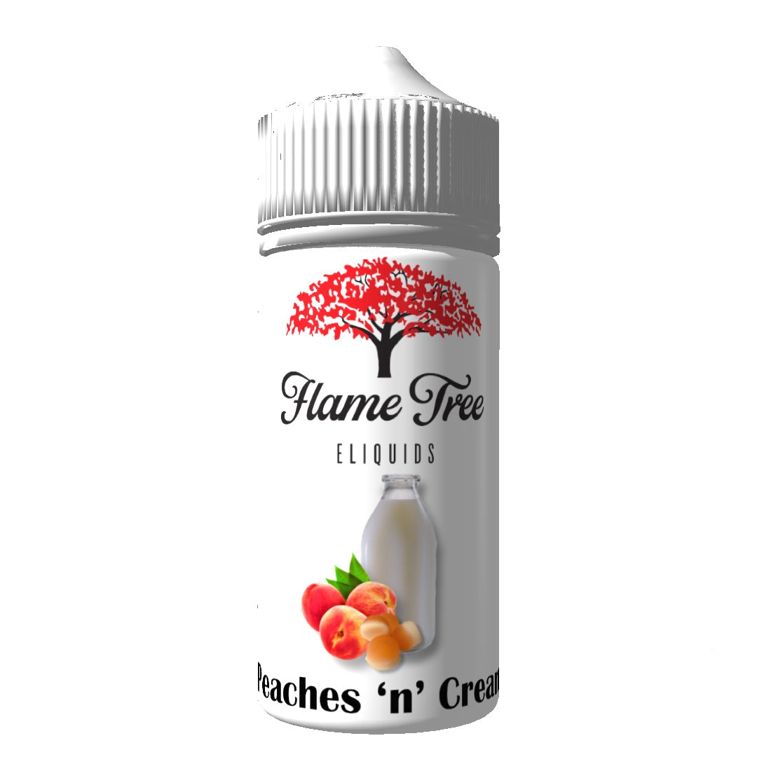 Flame Tree | Peaches 'n' Cream | 100ml | Wholesale