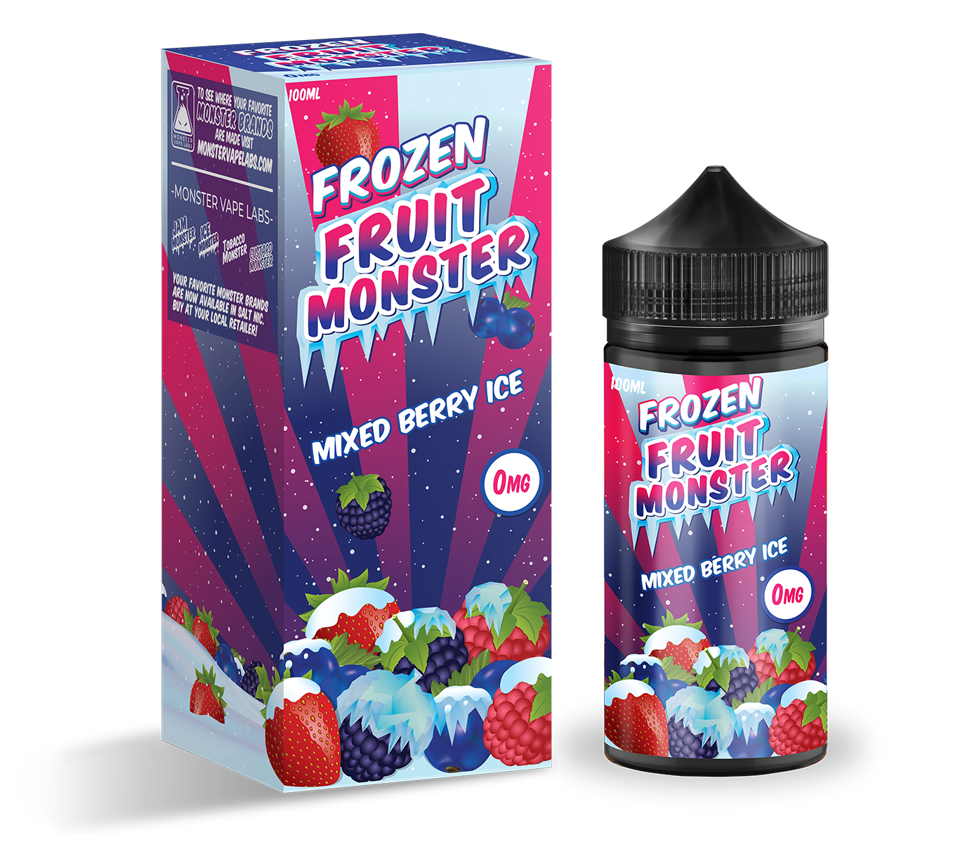 Frozen Fruit Monster | Mixed Berry Ice | Wholesale