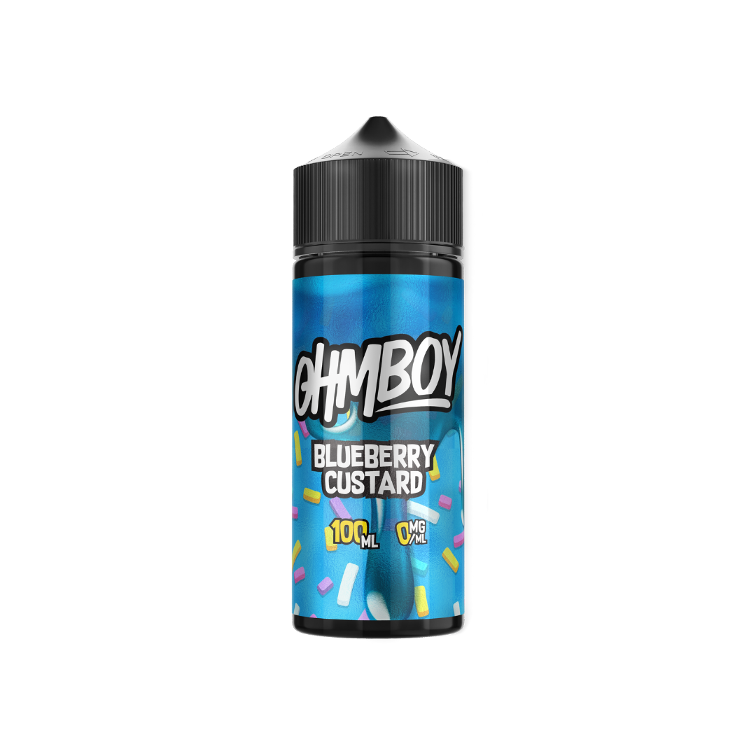 OhmBoy | 100ml | Custards | Blueberry | Wholesale