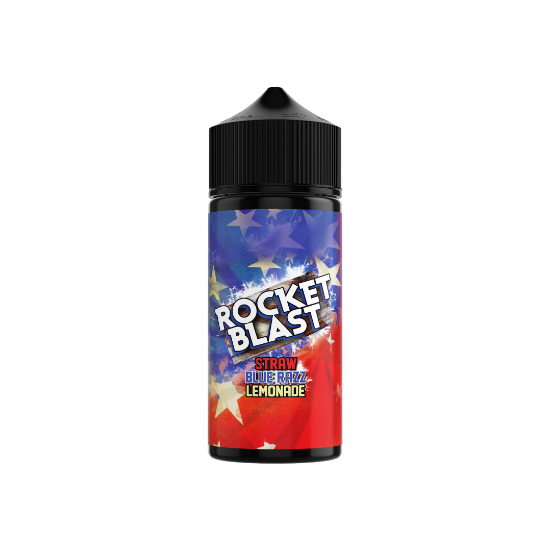 Ohmboy | 100ml | Rocket Blast | Straw Blue Razz Lemonade | Wholesale