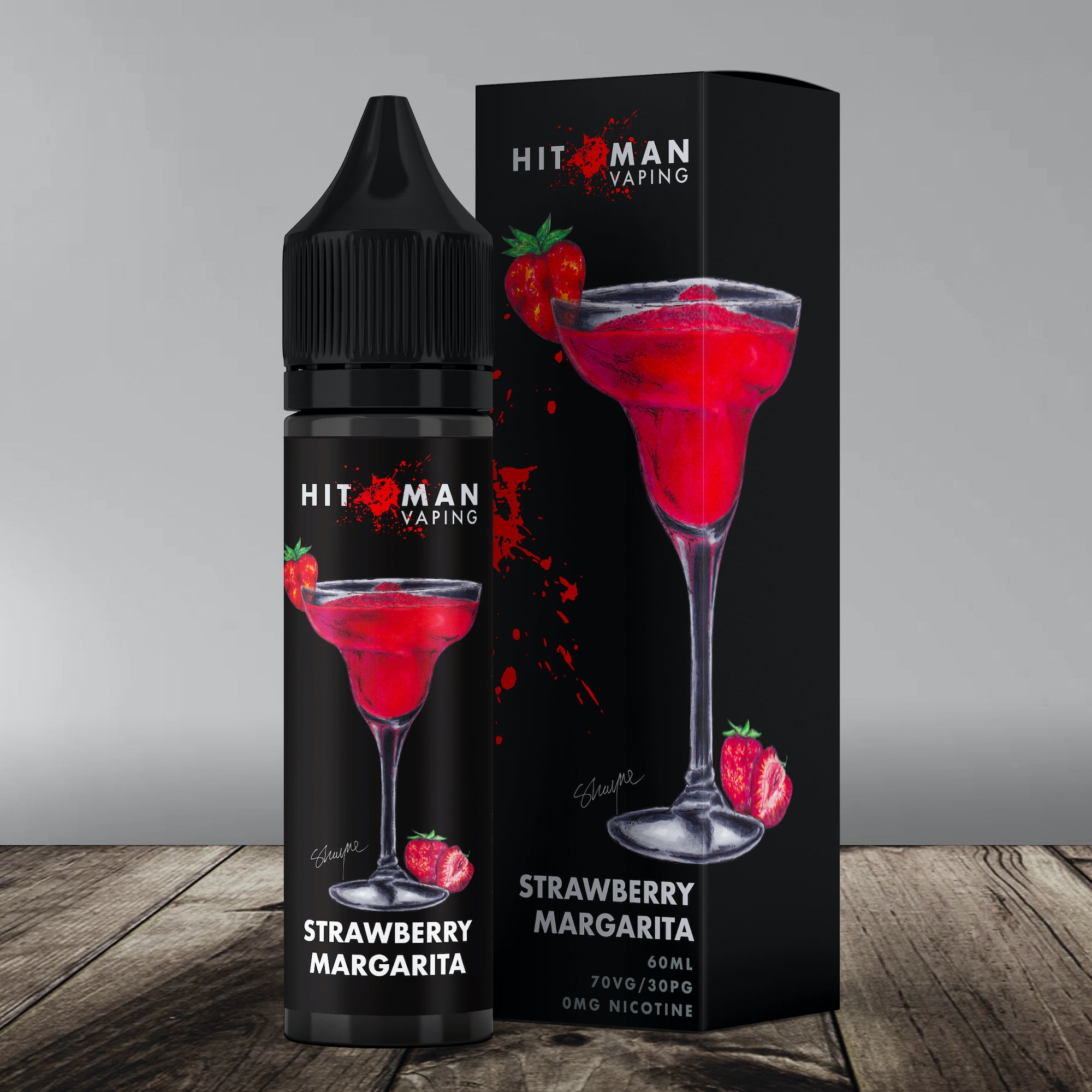 Hitman Vaping | Strawberry Margarita | Wholesale