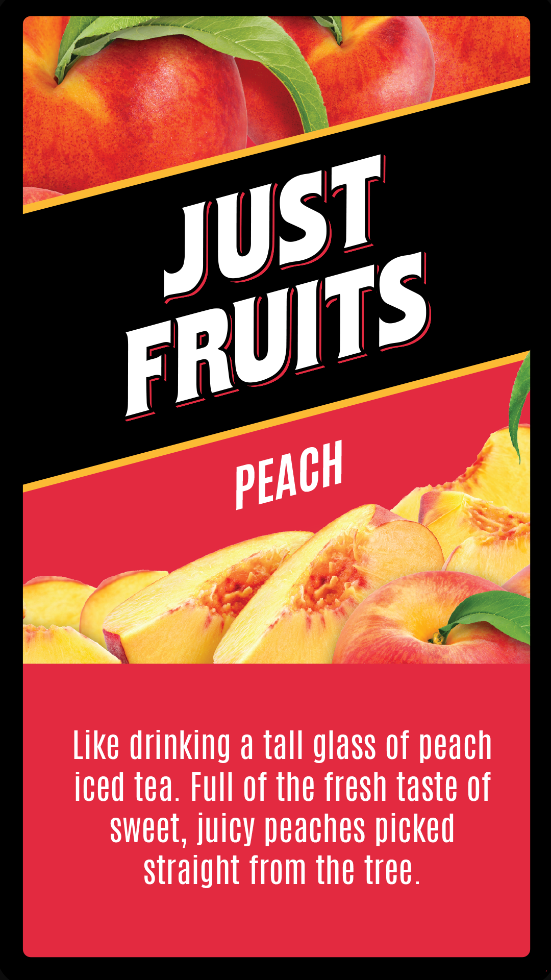 Just Fruits 60ml | Peach | Wholesale