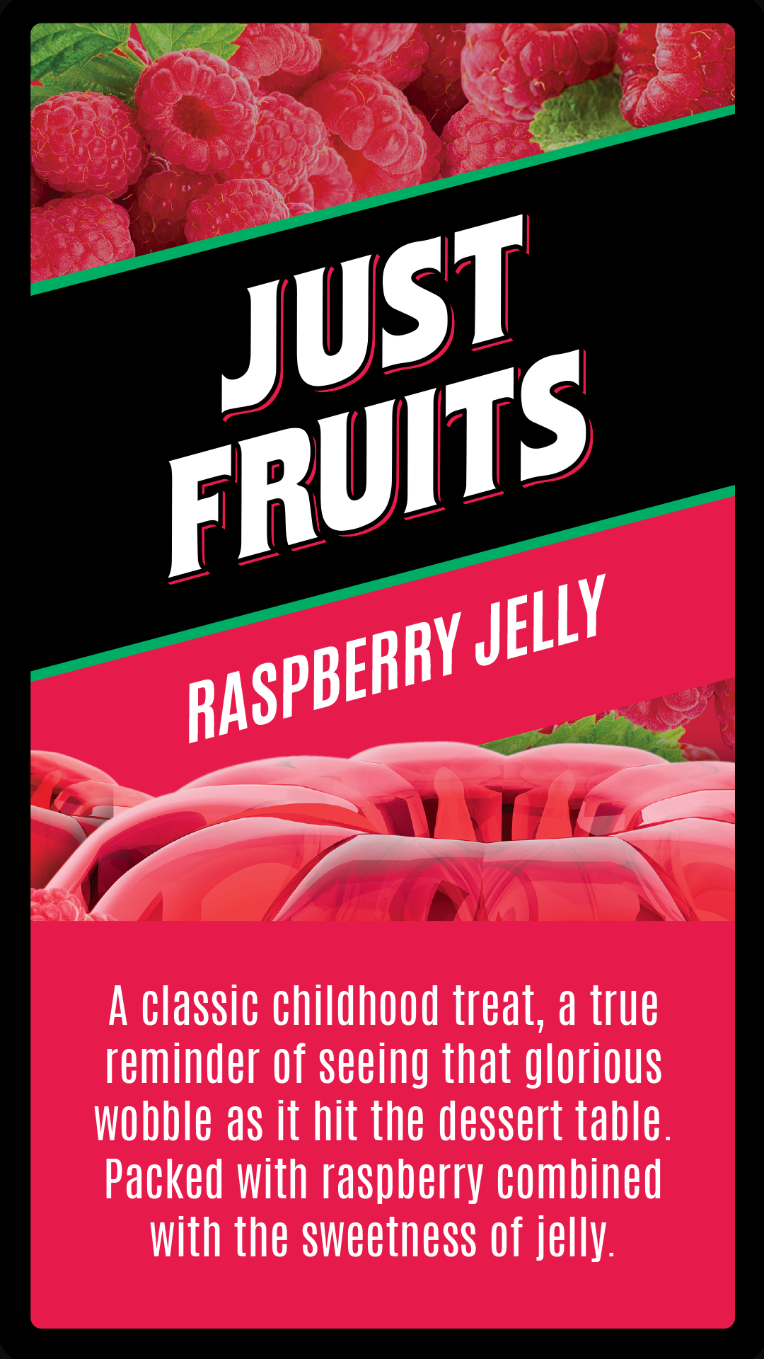 Just Fruits 60ml | Raspberry Jelly | Wholesale