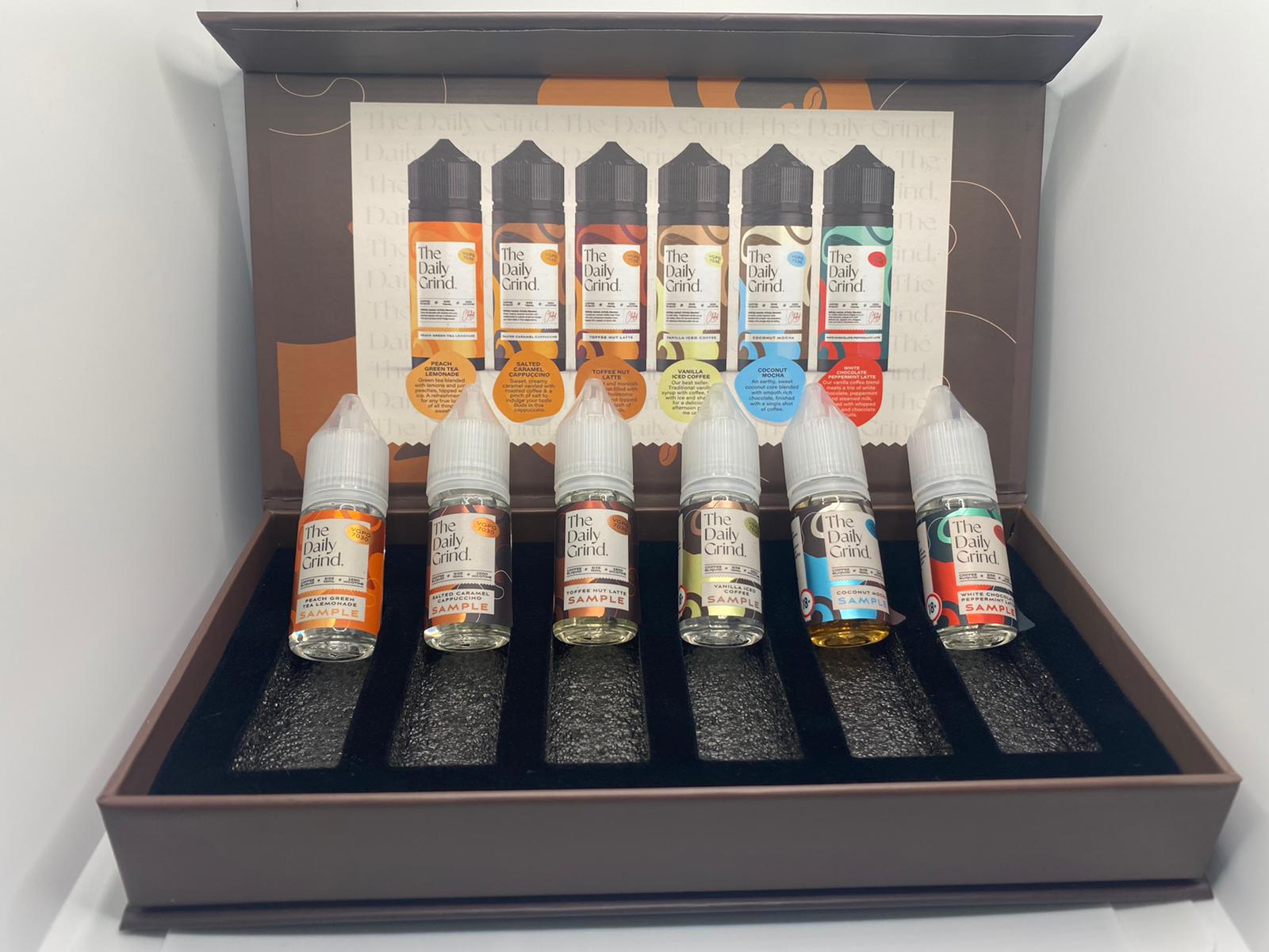 The Daily Grind | 100ml | Sample Box | Wholesale