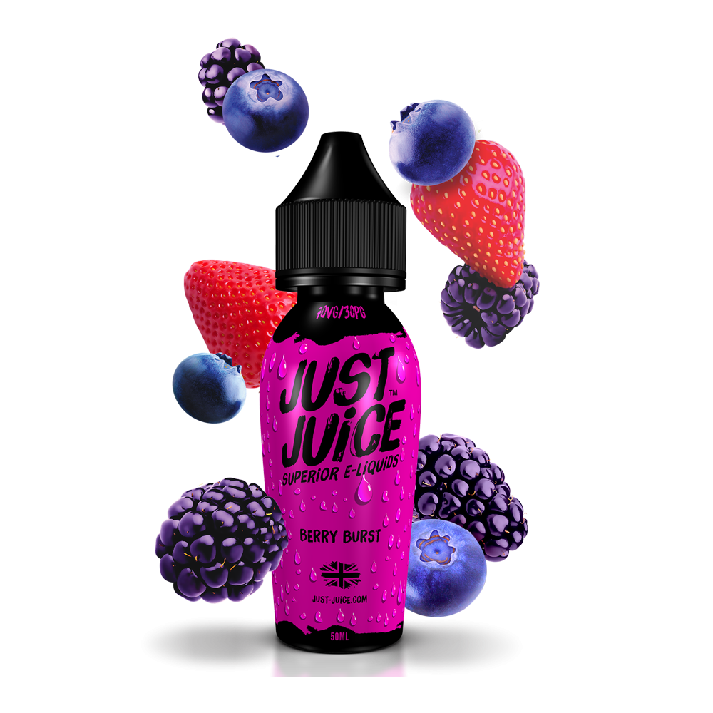 Just Juice 60ml | Berry Burst | Wholesale
