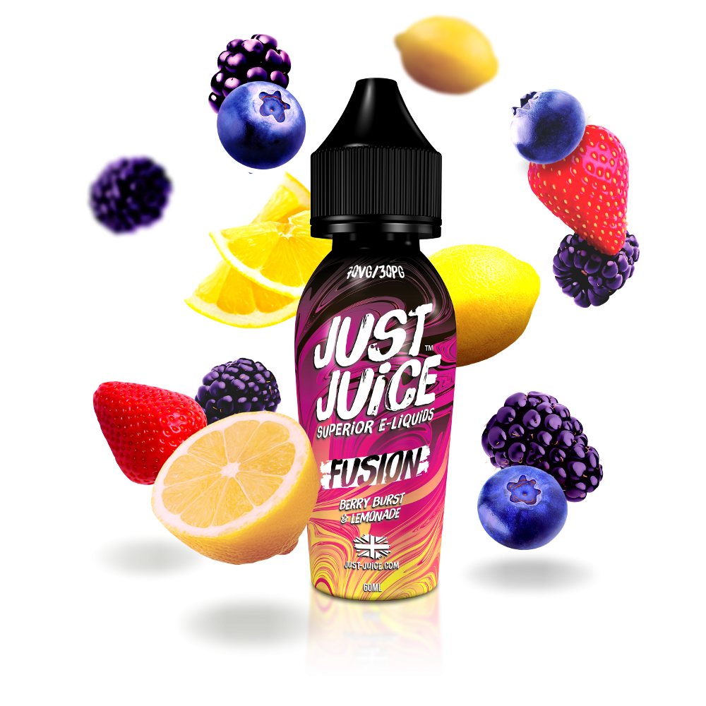 Just Juice 60ml | Berry Burst & Lemonade | Wholesale