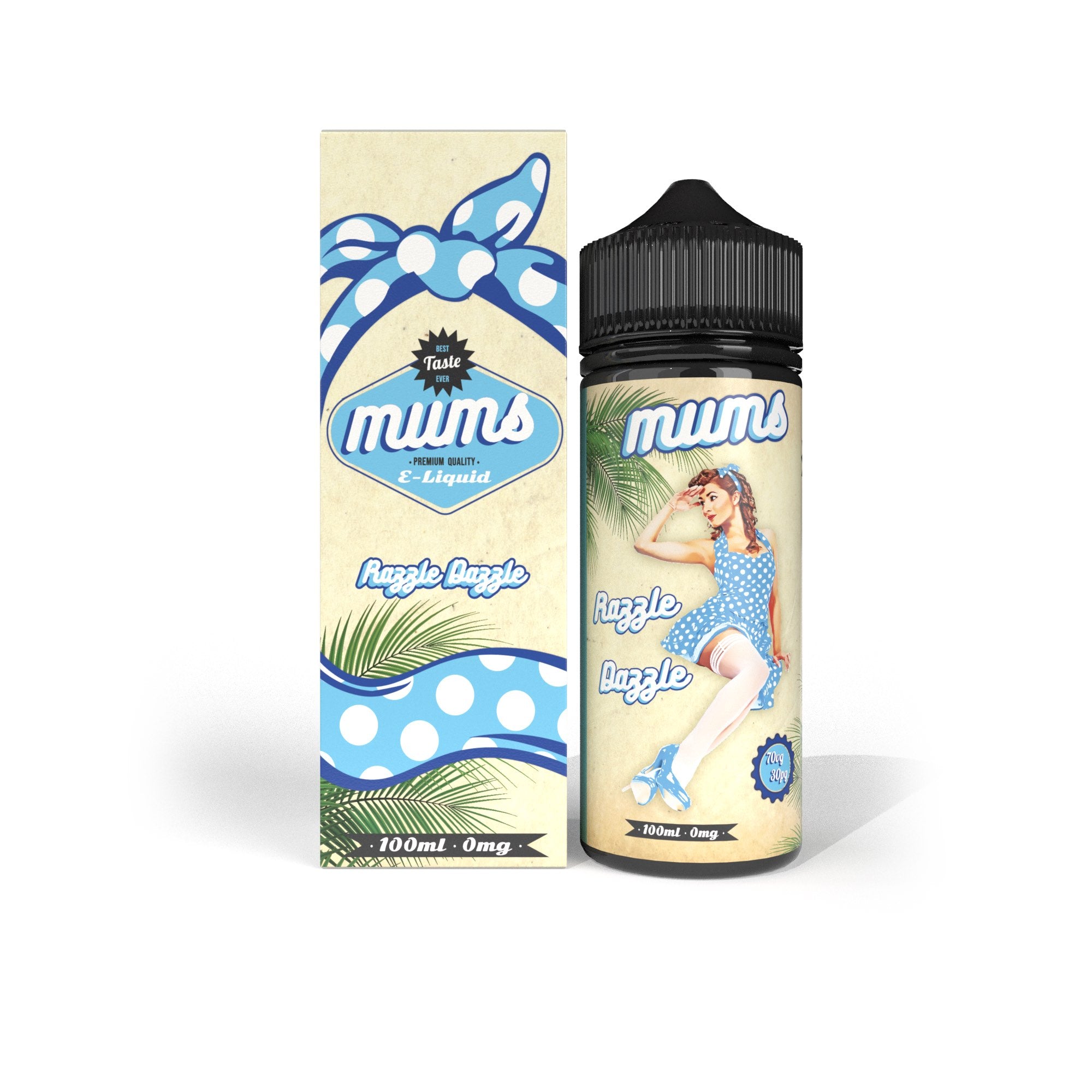 Mums Premium E-liquid | Razzle Dazzle | Wholesale