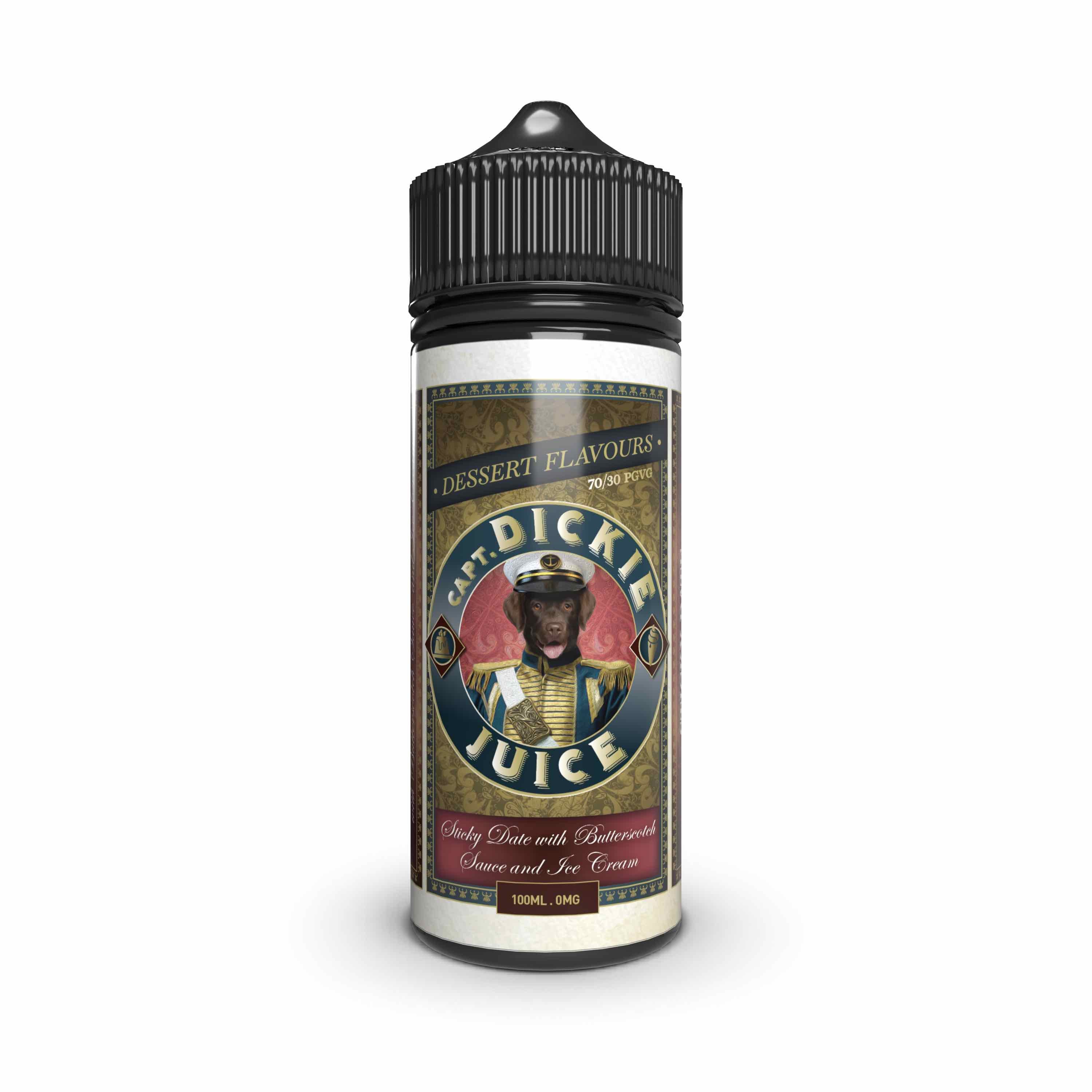 Captain Dickies | Dessert | Sticky Date with Butterscotch Sauce and Ice Cream | 100ml | Wholesale