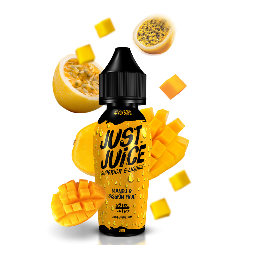 Just Juice 60ml | Mango & Passionfruit | Wholesale
