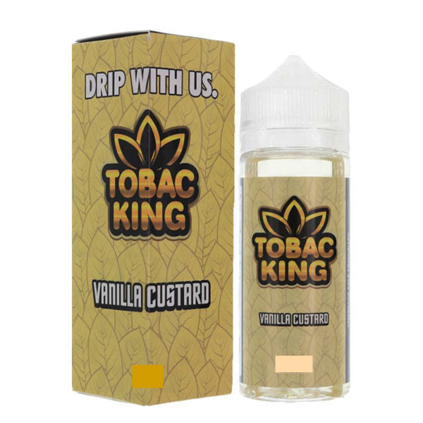 Tobac King EXPIRED NOV 23 | 100ml | Vanilla Custard | Wholesale